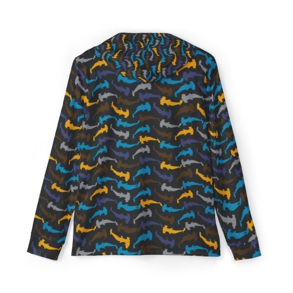 Shark Print Sports Hoodie - UPF 50+ - Image 2