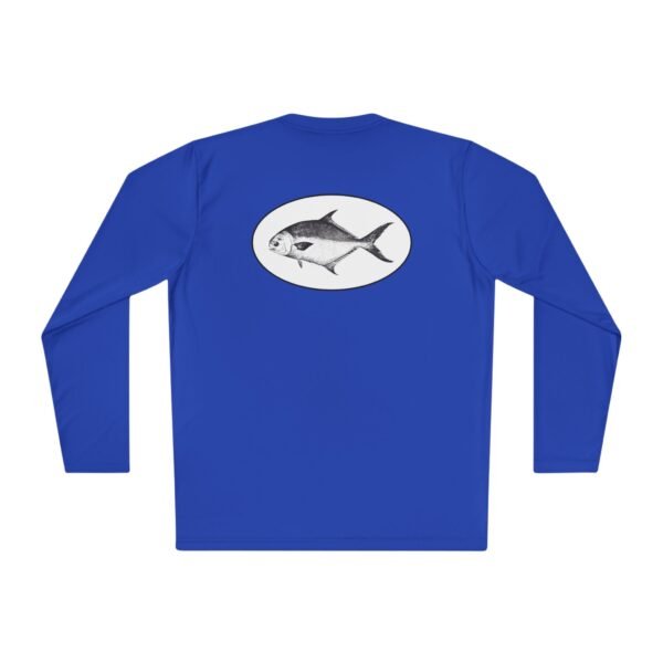 Permit Fish Print Long Sleeve Tee 40+ UV - Image 2