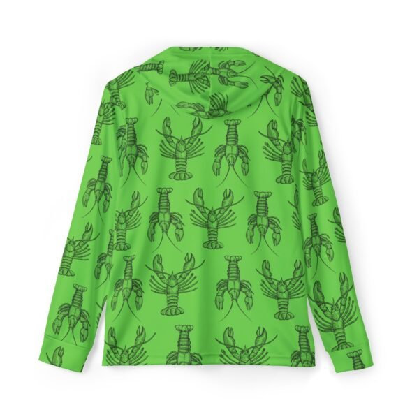 Lobster Print Sports Hoodie UPF 50+ - Image 2