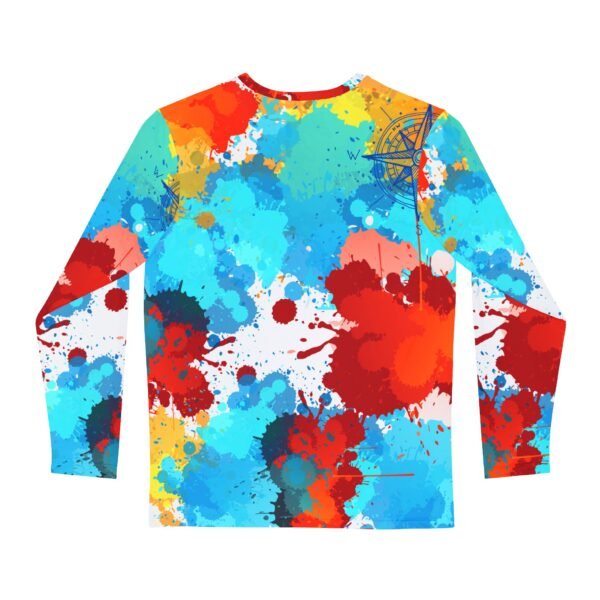 Color Splash Unisex Long Sleeve Shirt - Image 2