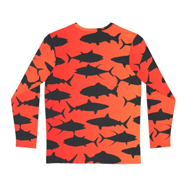Red-Shadow Fish Long Sleeve Shirt - Image 2