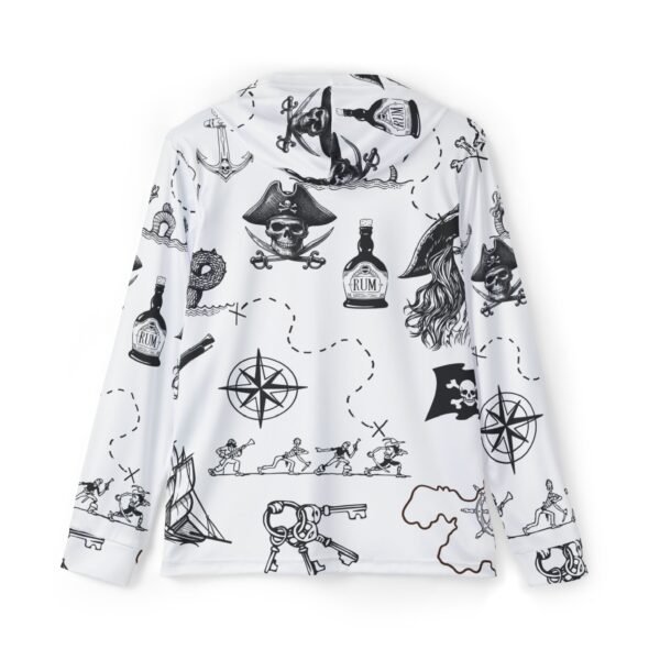 Pirate Life Unisex Sports Hoodie UPF 50 - Image 2