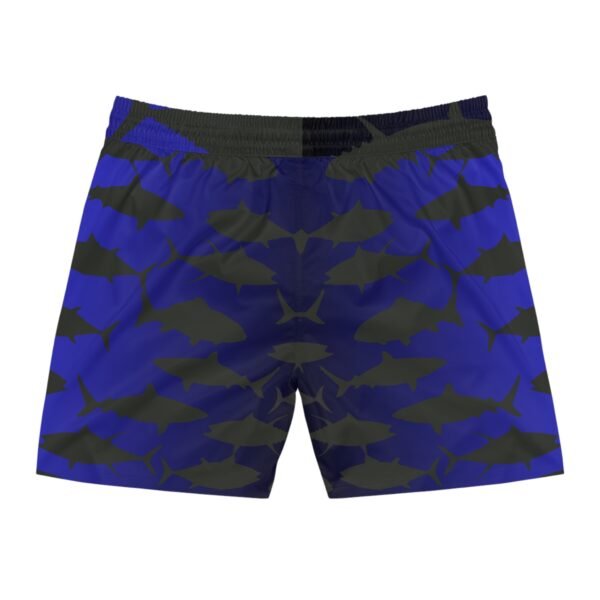 Blue Fade Fish Swim Shorts - Image 2