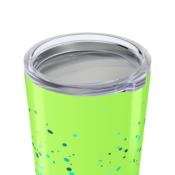 Green Bubble Print 20oz Tumbler - Image 4