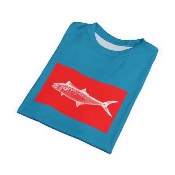 Wahoo Flag Design Unisex Tee - Image 2