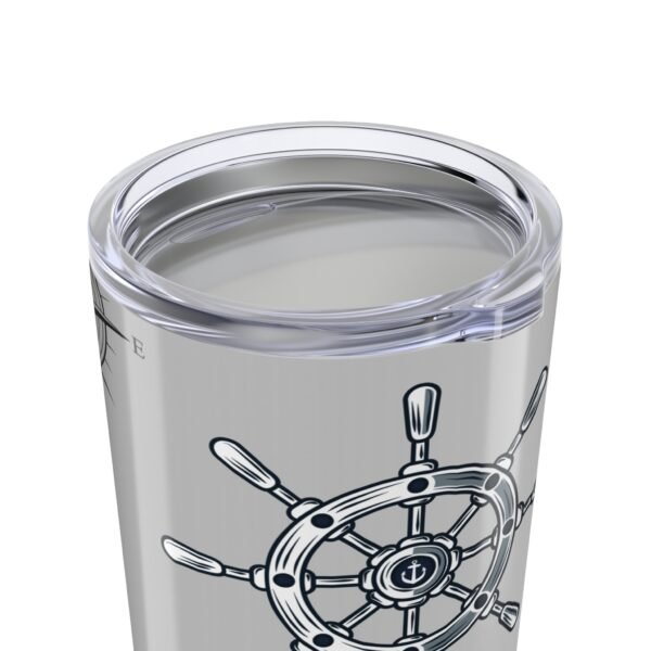 Nautical Print 20oz Tumbler - Image 4