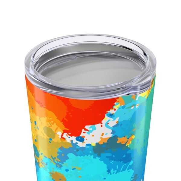 Multi Color Print 20oz Tumbler - Image 4