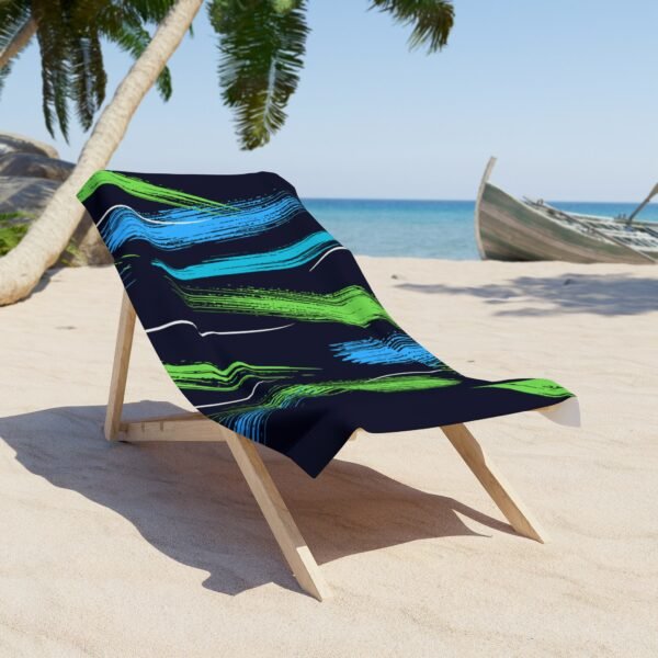 Splash Print Beach Towel - Image 2