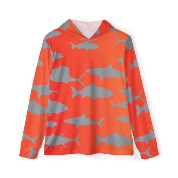 Shadow Print Sports Hoodie UPF 50+