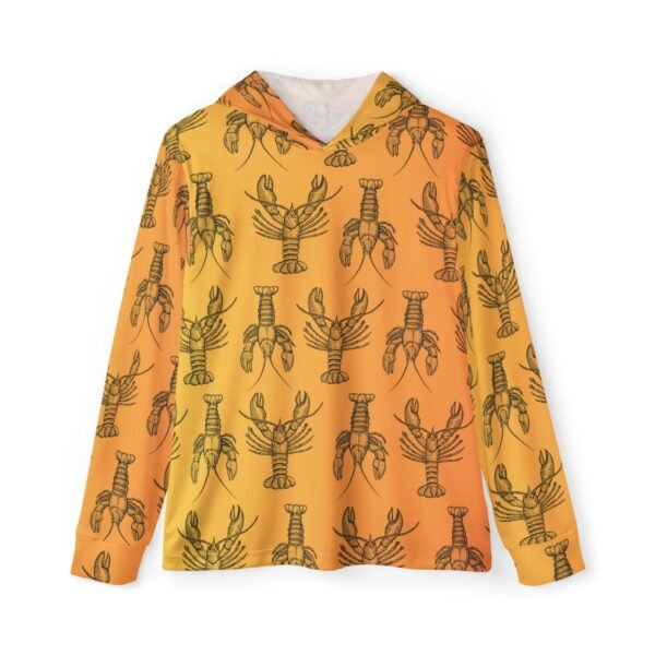 Lobster Print Sports Hoodie UPF 50+