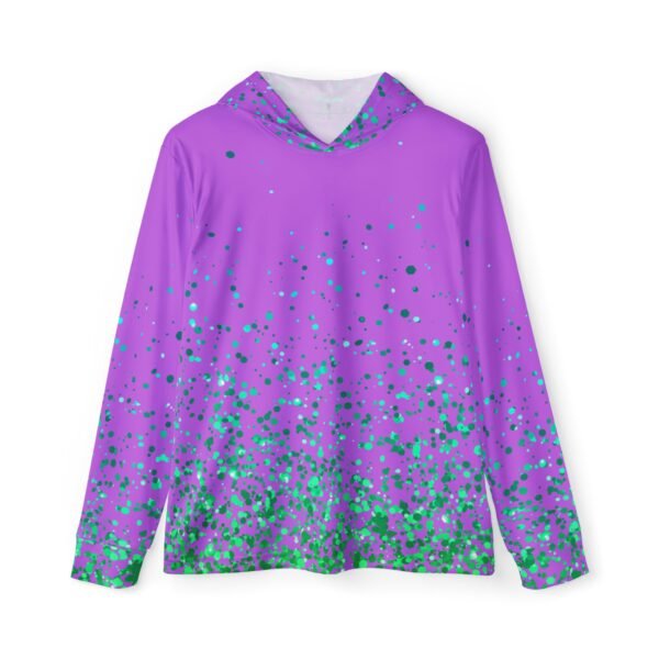 Bubble Print Sports Hoodie - UPF 50+