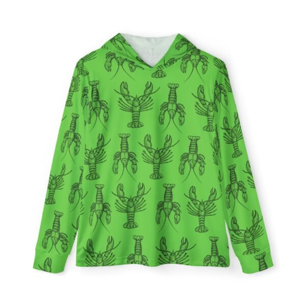 Lobster Print Sports Hoodie UPF 50+