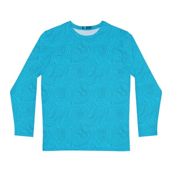 Blue Squiggle Unisex Long Sleeve Shirt