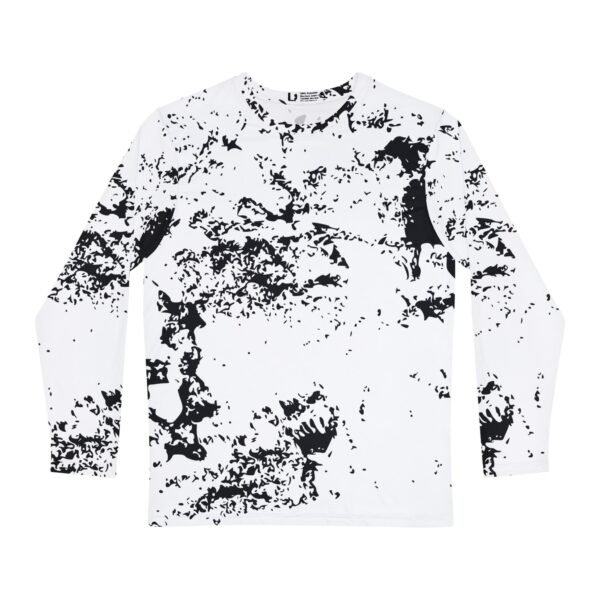 Snow Camo Print Unisex Long Sleeve Shirt