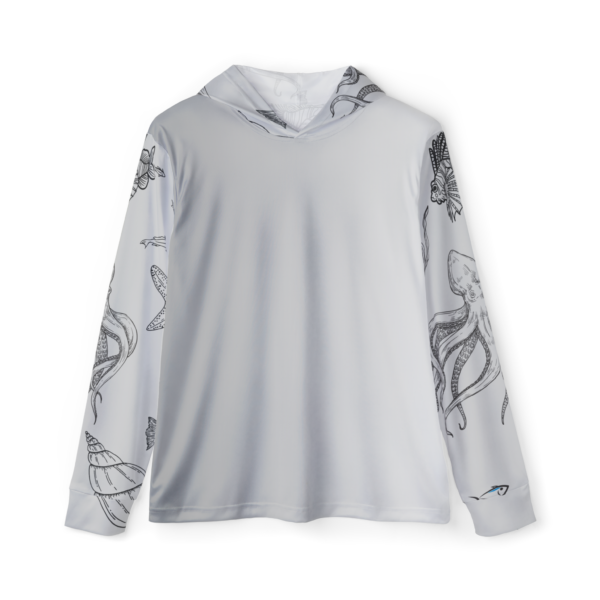 Grey Ocean Life Unisex Sports Hoodie