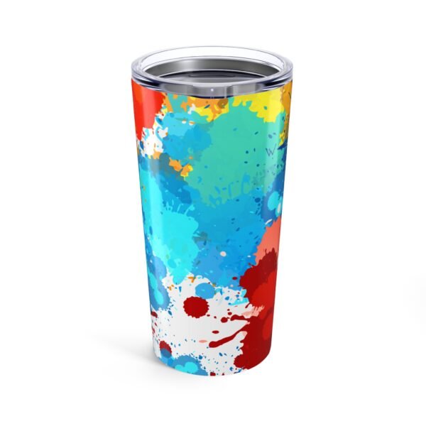 Multi Color Print 20oz Tumbler - Image 2