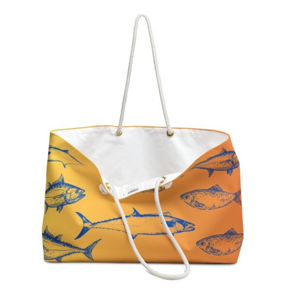 Orange Fish Beach, Weekend Bag - Image 3