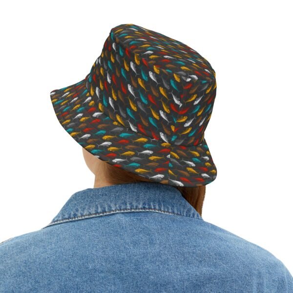 Bucket Hat - Colorful Minnows - Image 4