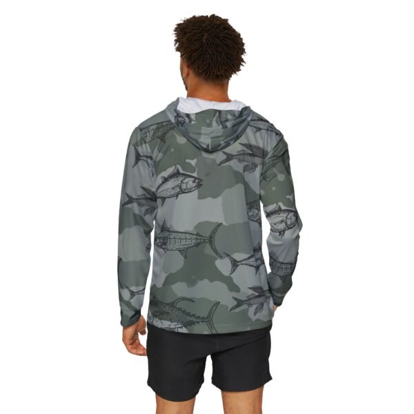 Camo Fish Print Sports Hoodie UPF 50+ - Image 4