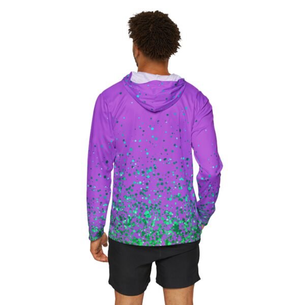 Bubble Print Sports Hoodie - UPF 50+ - Image 4