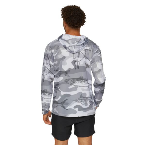 Camo Fish Print Sports Hoodie UPF 50+ - Image 4