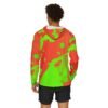 Red/Green Splash Sports Hoodie UPF 50 - Image 4