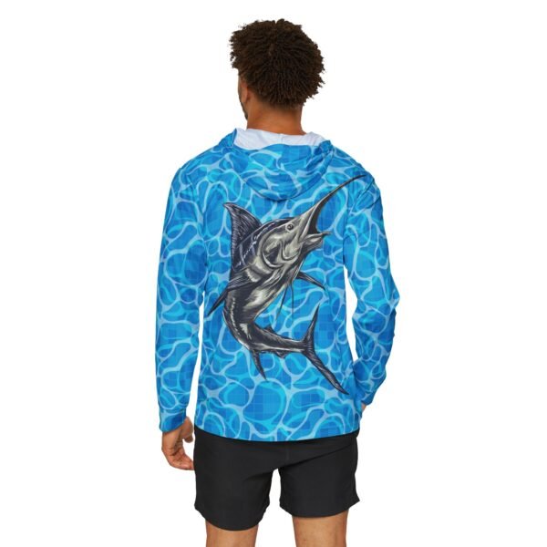 Blue Water Marlin Sports Hoodie UPF 50+ - Image 4