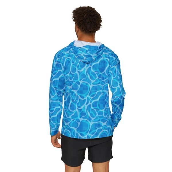 Blue Water Unisex Sports Hoodie UPF 50 - Image 4