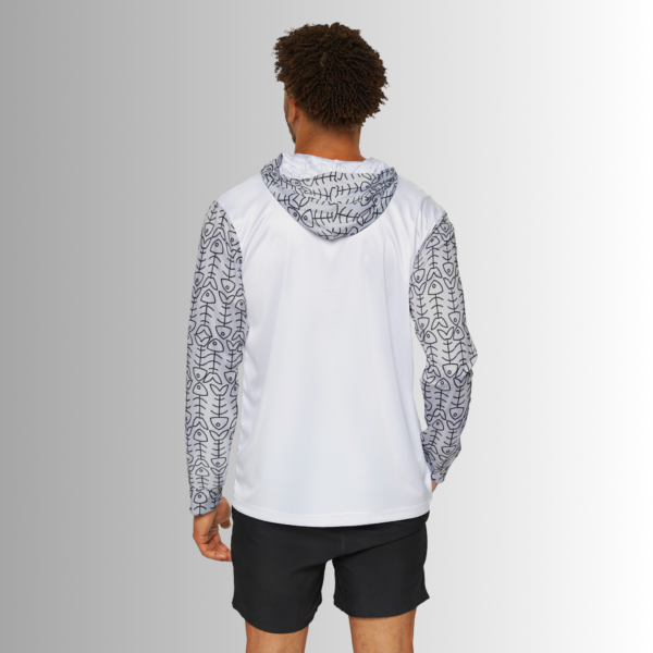 Fish Bones Sports Hoodie - UPF 50+ - Image 4