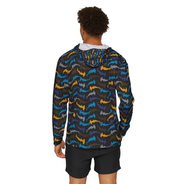 Shark Print Sports Hoodie - UPF 50+ - Image 4