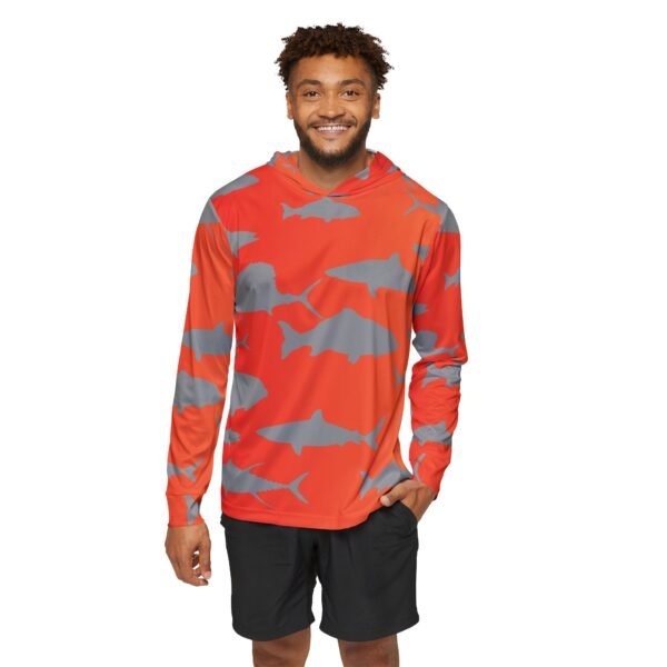 Shadow Print Sports Hoodie UPF 50+ - Image 3