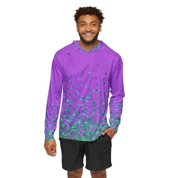 Bubble Print Sports Hoodie - UPF 50+ - Image 3