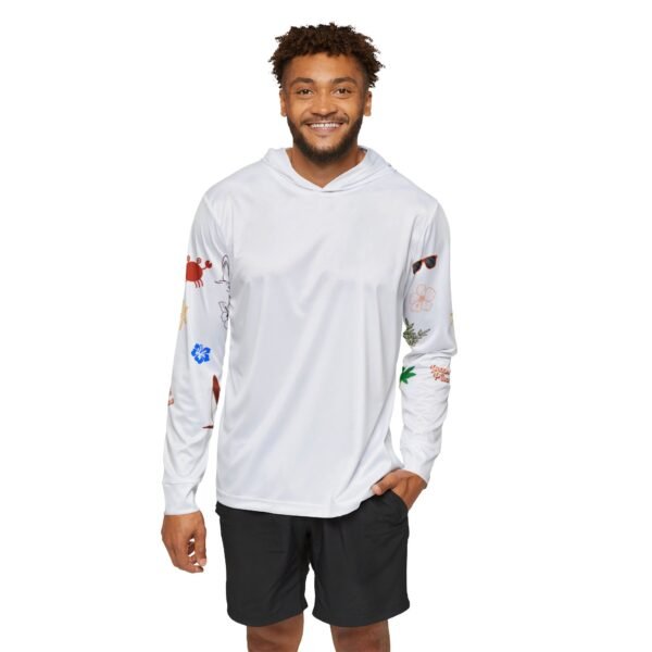 Summer Print Sports Hoodie UPF 50+ - Image 3