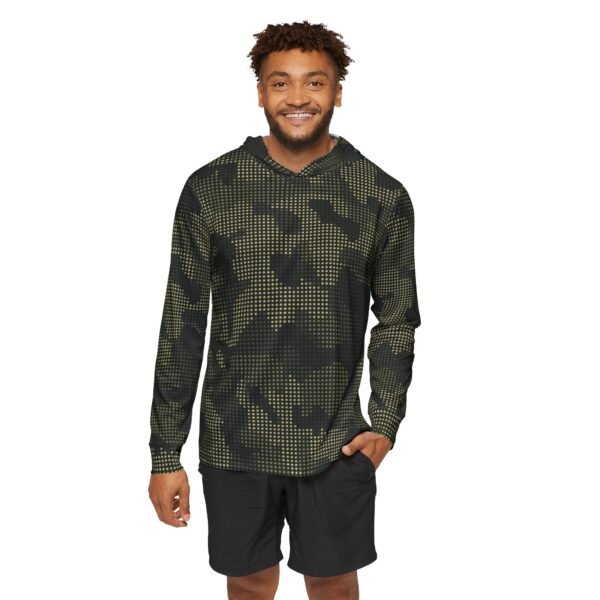 Forest Camo Unisex Sports Hoodie UPF 50+ - Image 3