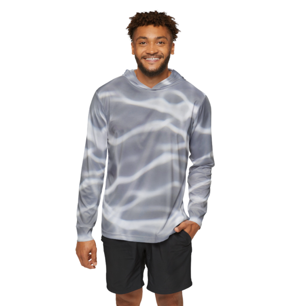 Dark Water Unisex Sports Hoodie UPF 50 - Image 3