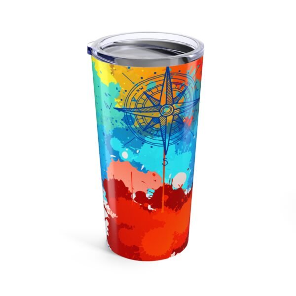 Multi Color Print 20oz Tumbler